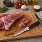 Boning Knife with Black Handle – 16 cm