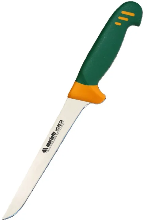 Flat Boning Knife – Green × Yellow - 18 cm