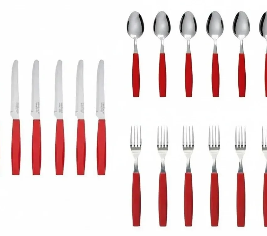 Piece Cutlery Set-18 (6 Knives – 6 Spoons – 6 Forks)